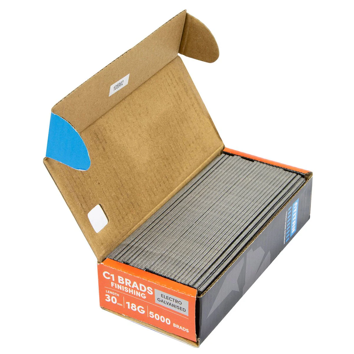 Titan 30mm Electro Galvanised Straight Collated Nail C1 Brads Pack 5000 - 1.25mm Diameter - Durable Fasteners for Woodworking - Image 4