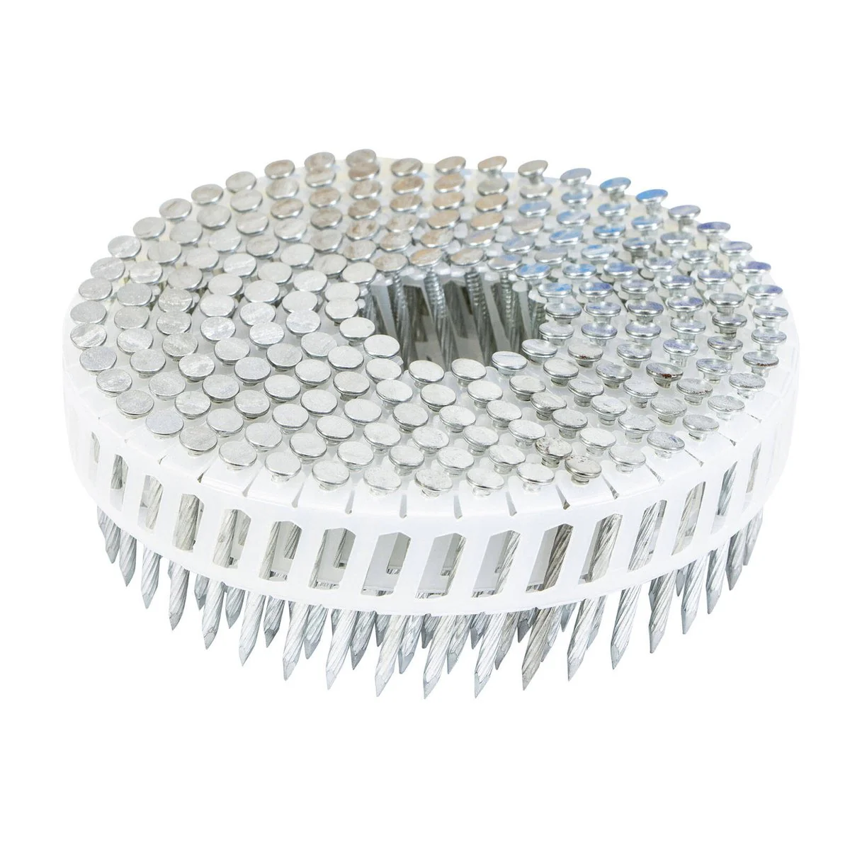 Titan 38mm Collated Coil Nail Screw - 3600 Pack - Hardened Electro Galvanised - Corrosion Resistant - Image 5
