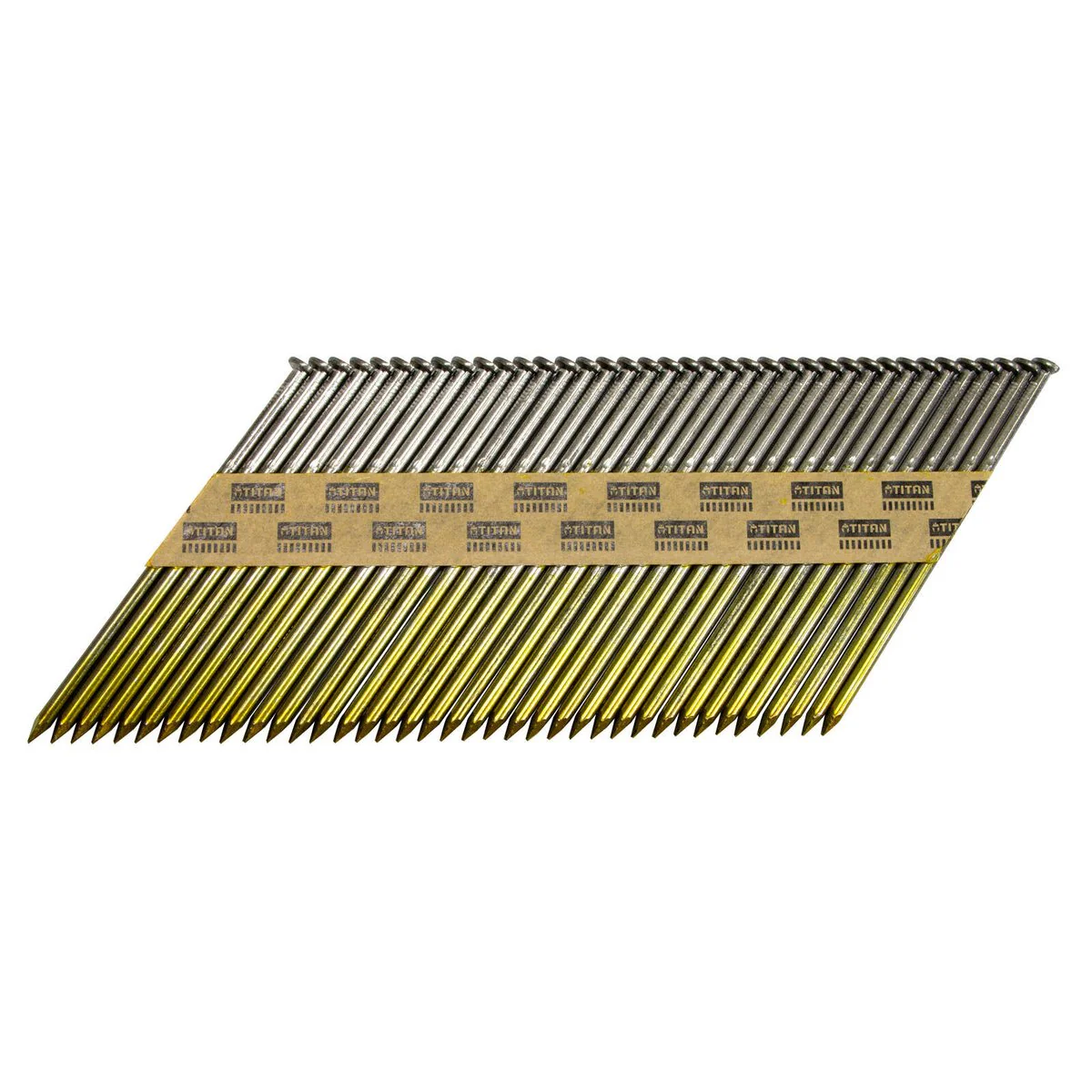 Titan 90mm Bright Steel Collated Framing Nails - Box of 1000 - Durable - Image 5