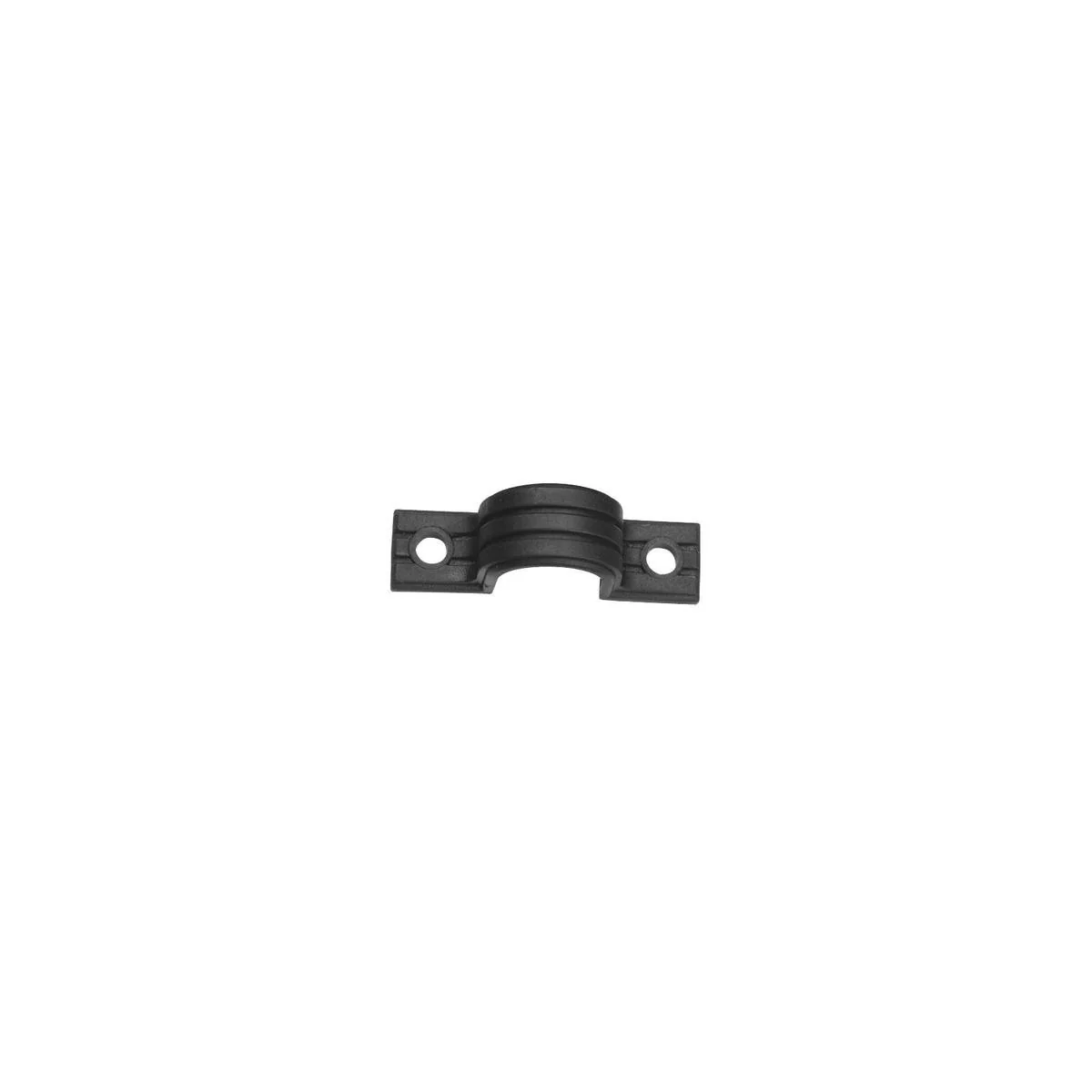 Toro 13mm Saddle Clamp - Poly Tubing Holder - Single - Black - UV Stabilised