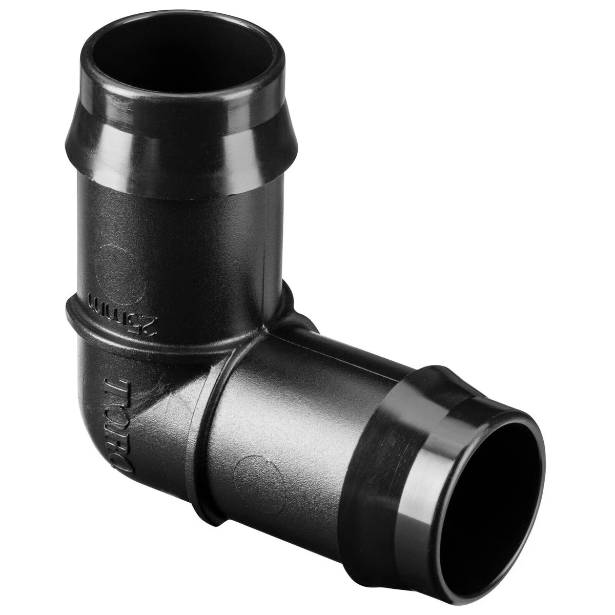 Toro 25mm Barbed Elbow Polypropylene UV Stabilised