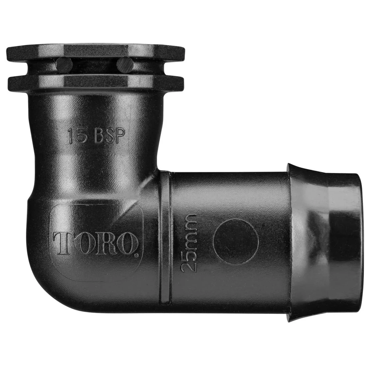 Toro Poly Elbow - 25mm x 15mm - Polypropylene - UV Stabilised - Image 3
