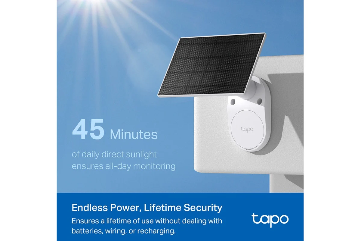 TP-Link Solar-Powered 2K Security Camera Kit with Night Vision - Image 5