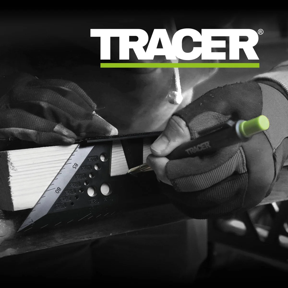 Tracer Mitre Angle Jig - Multi Function Precision Measuring Tool - 100mm x 220mm - Image 2
