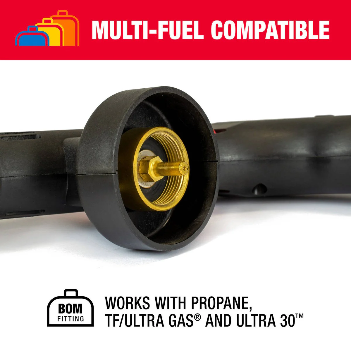 Tradeflame Multi Purpose Power Torch Bom - 45mm x 145mm x 165mm - High Intensity Flame - Safety Cut-Off - Image 4