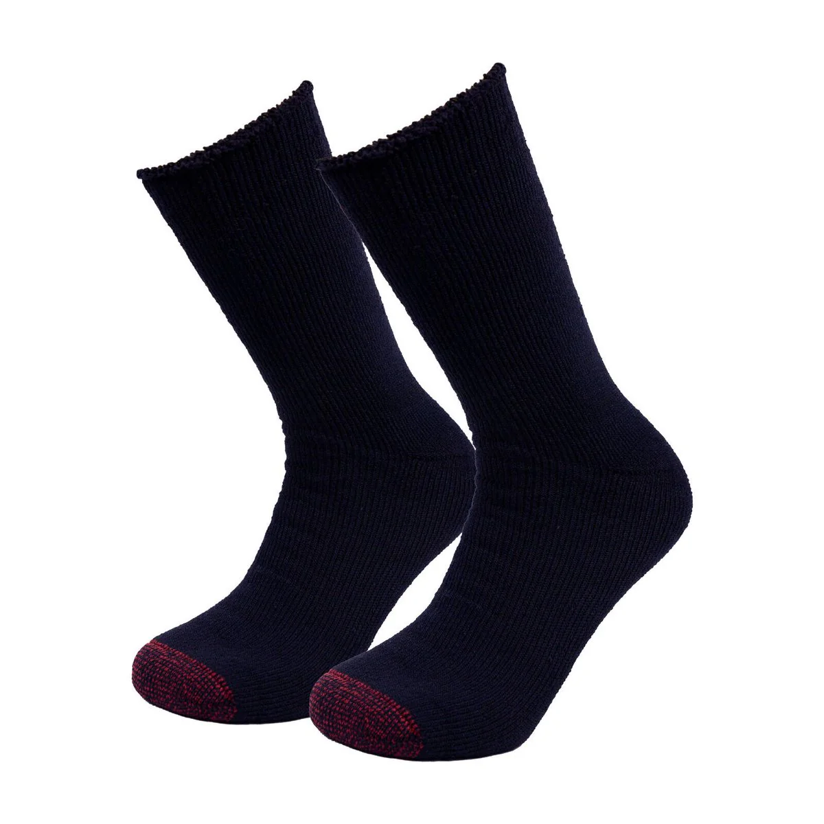 Tradie Men’s Black Wool Crew Socks 2 Pack Size 7-10 - Comfort & Durability - Image 2
