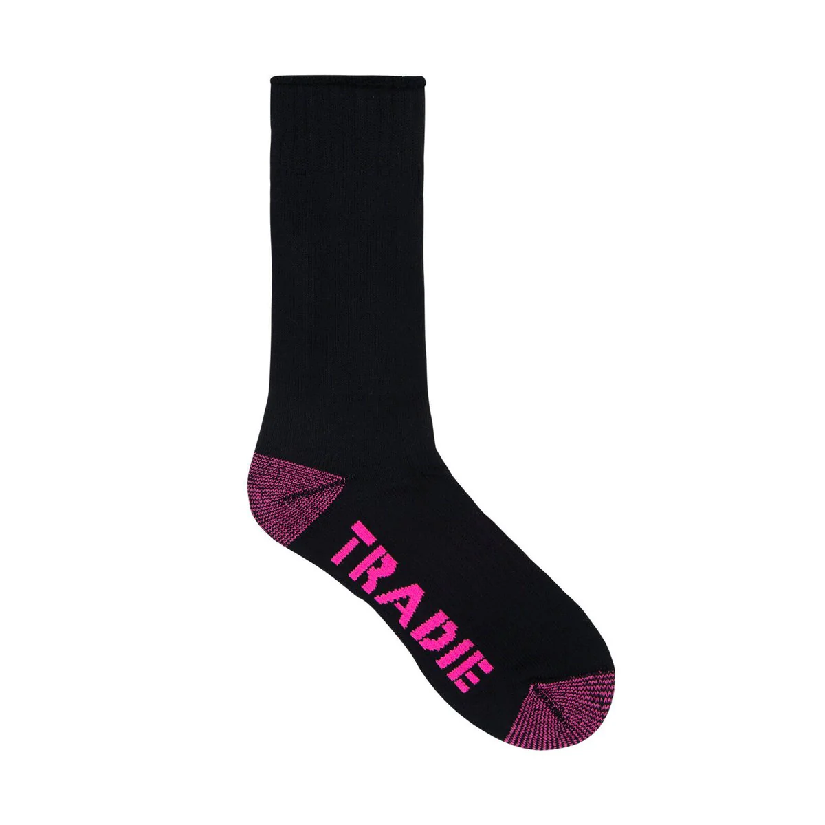 Tradie Women's Heavy Duty Cotton Crew Socks 2 Pack Size 5-8 - Multi - Comfort & Durability - Image 5
