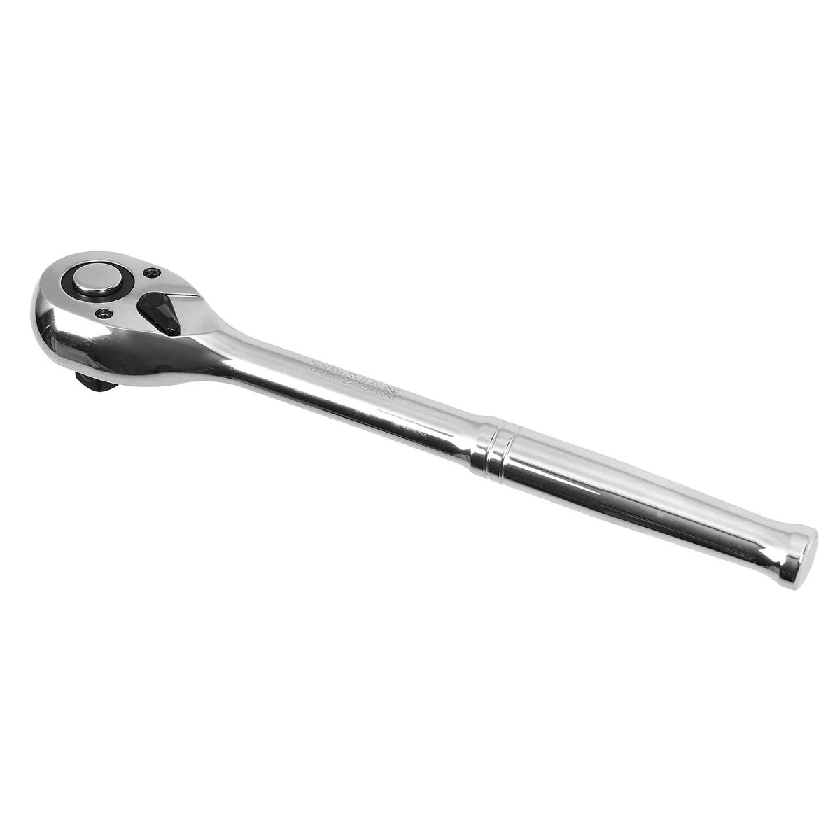 Trojan 1/2" Drive Ratchet - 72 Tooth Reversible - Durable CR-MO - TJQ28479 - Image 2