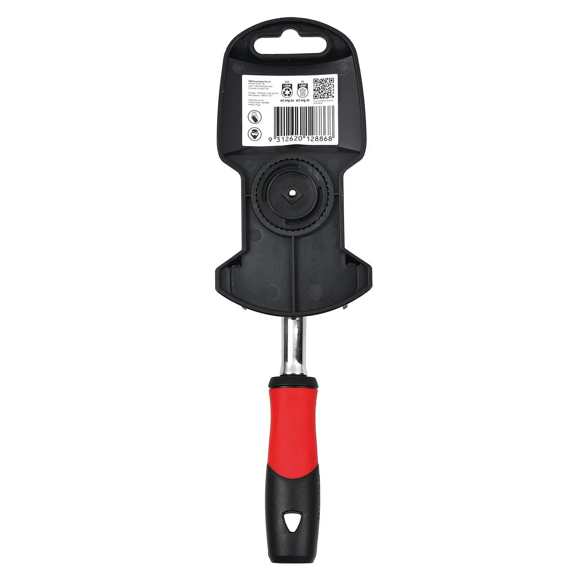 Trojan 1/4" Drive Ratchet with Grip - 72-Tooth Reversible Mechanism - Durable CR-MO - Image 4