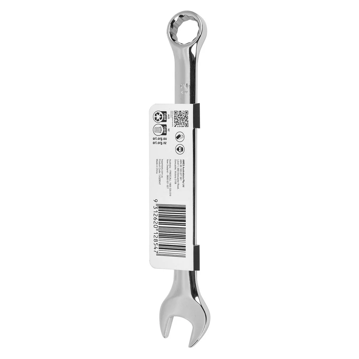 Trojan 12mm Combination Spanner - Polished Chrome Vanadium - Durable Tool - Image 4