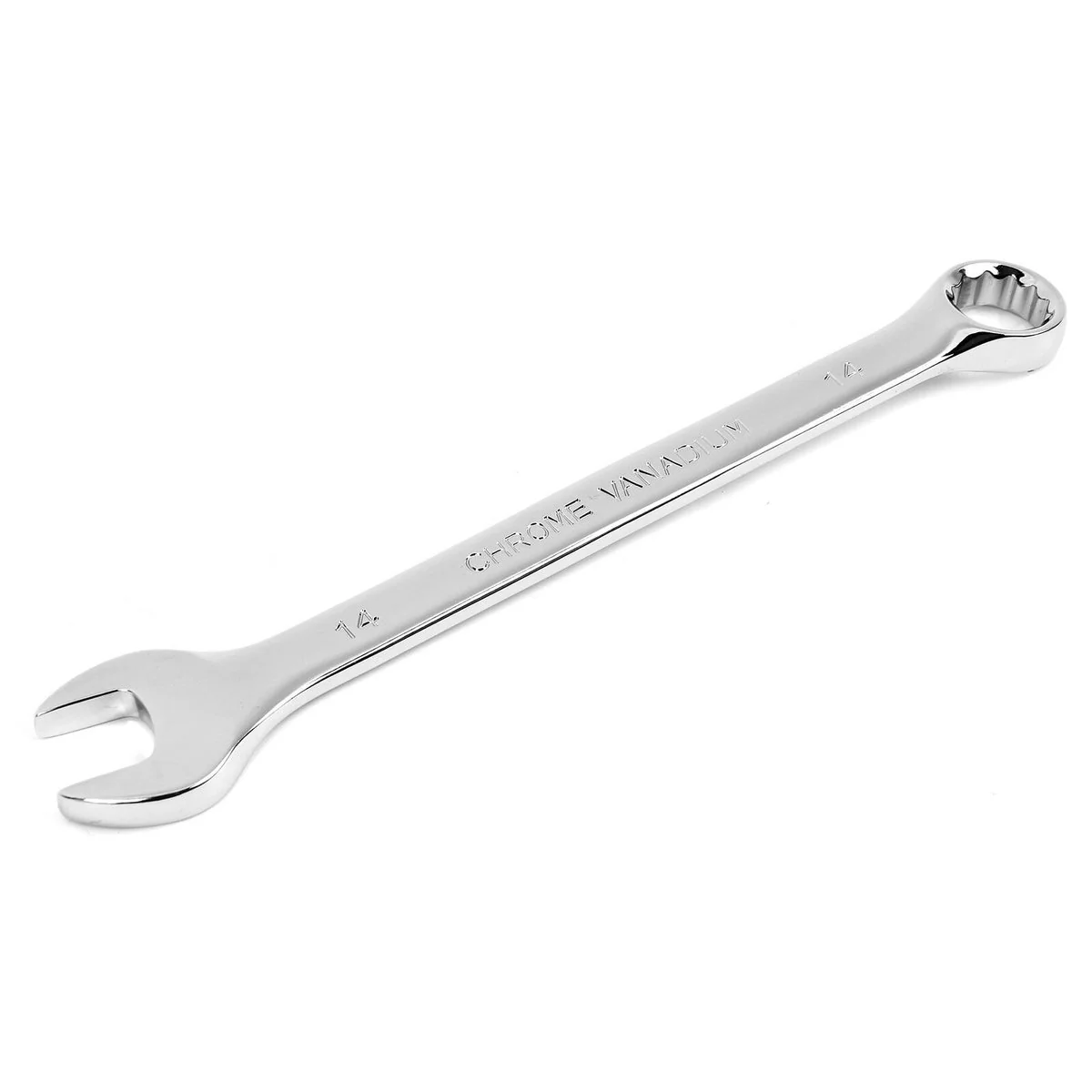 Trojan 14mm Combination Spanner - Polished Chrome Vanadium - Durable Tool - Image 3