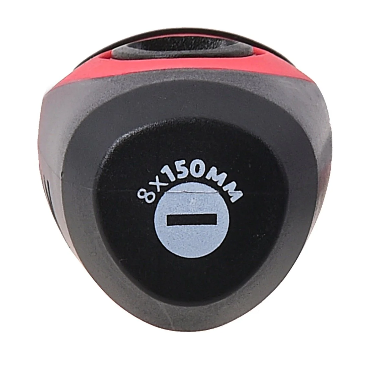 Trojan 150 x 8mm Screwdriver - Magnetic Tip - Chrome Vanadium Steel - Red/Black - Image 4