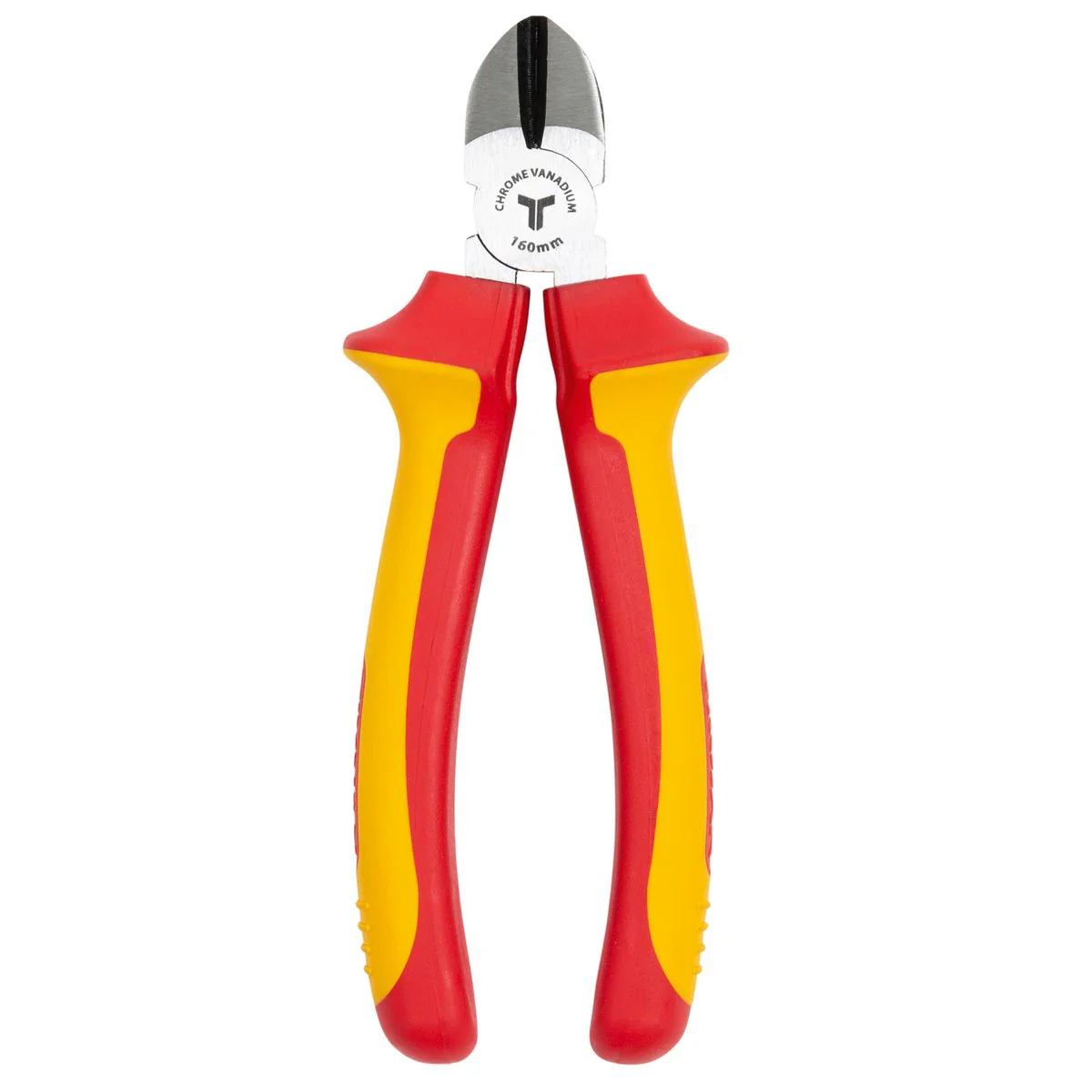 Trojan 160mm Vde Side Cutting Plier - Chrome Vanadium Steel - Red Yellow - Image 2