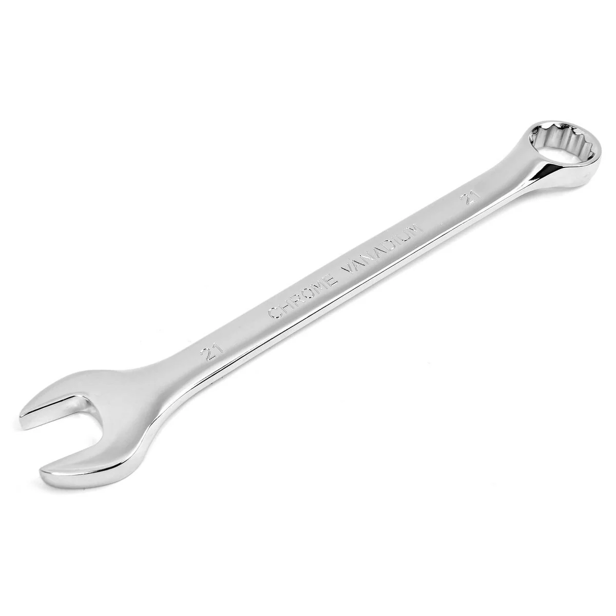 Trojan 21mm Combination Spanner - Polished Chrome Vanadium - Durable Tool - Image 3