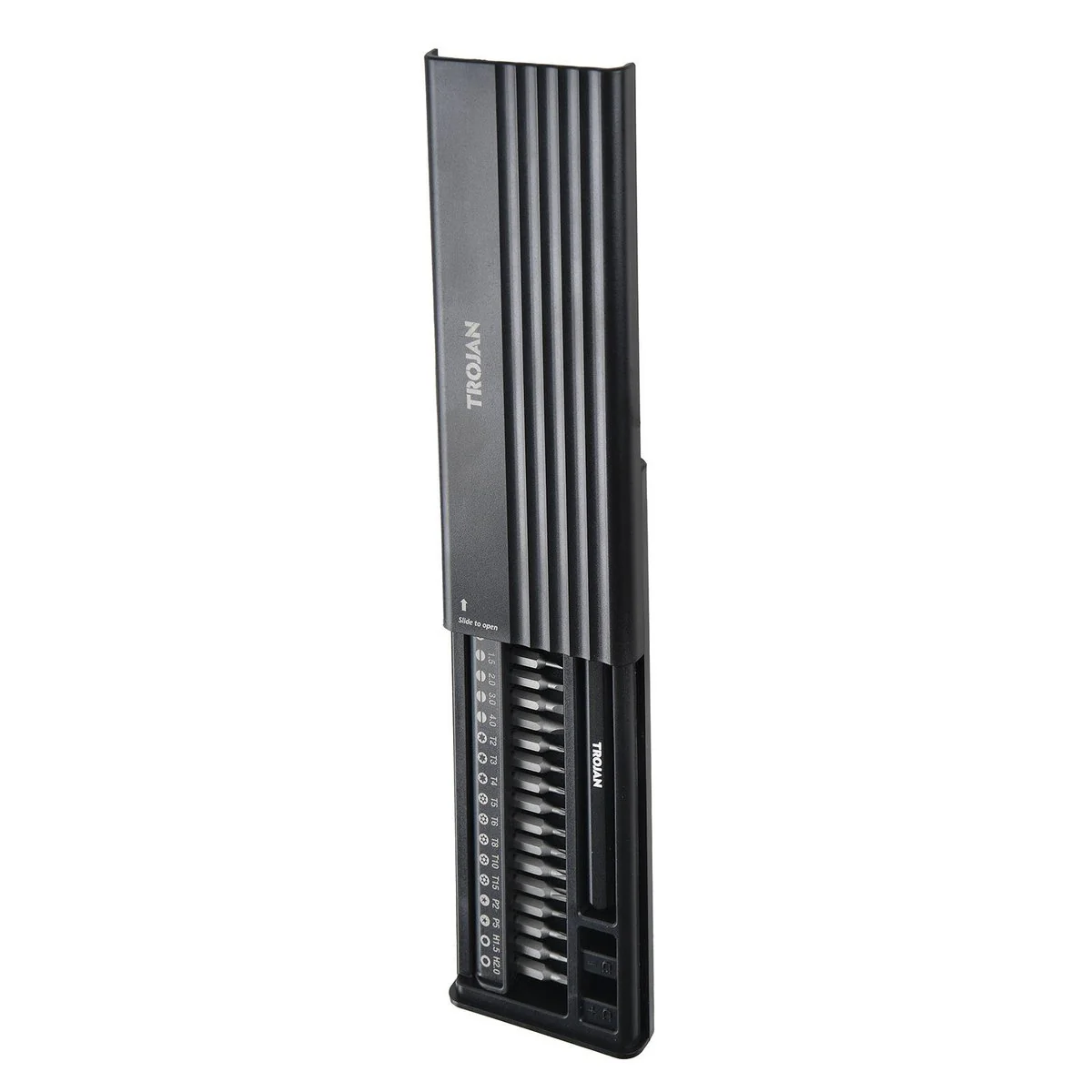 Trojan 25pce Precision Screwdriver Set - 21mm x 180mm x 72mm - Durable Storage Case - Image 4