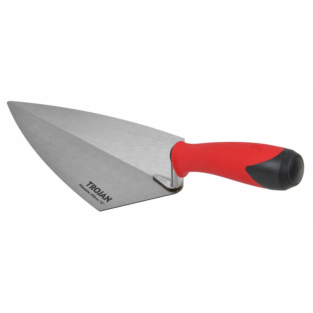 Trojan 300mm Philadelphia Brick Trowel - High Carbon Steel - Ergonomic Grip - Image 2