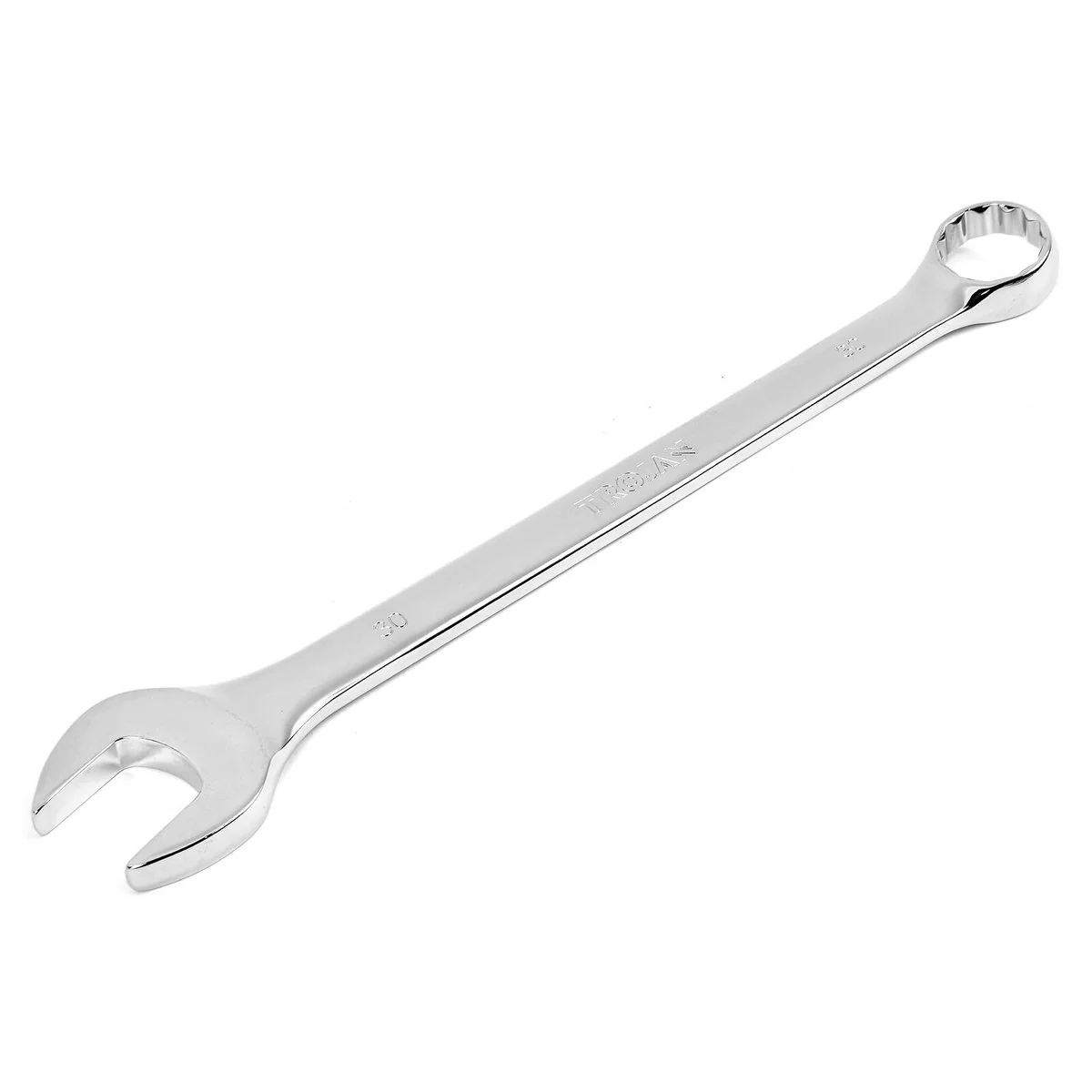 Trojan 30mm Combination Spanner - Polished Chrome Vanadium - High Torque