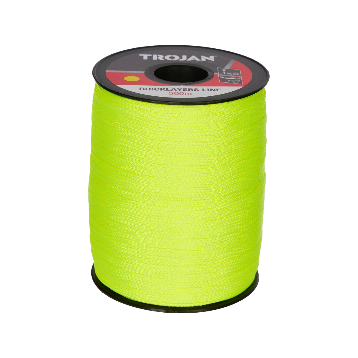 Trojan 500m Brickline - Green Nylon Marking Line for Fencing & Gardening