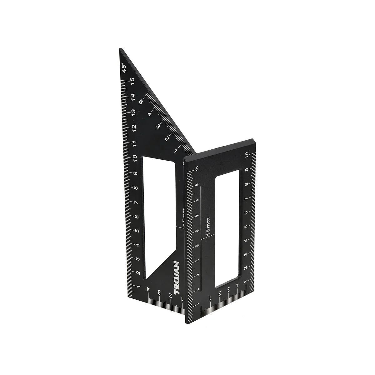 Trojan Aluminium Post Square - 90mm x 195mm - Durable Measuring Tool - Image 2