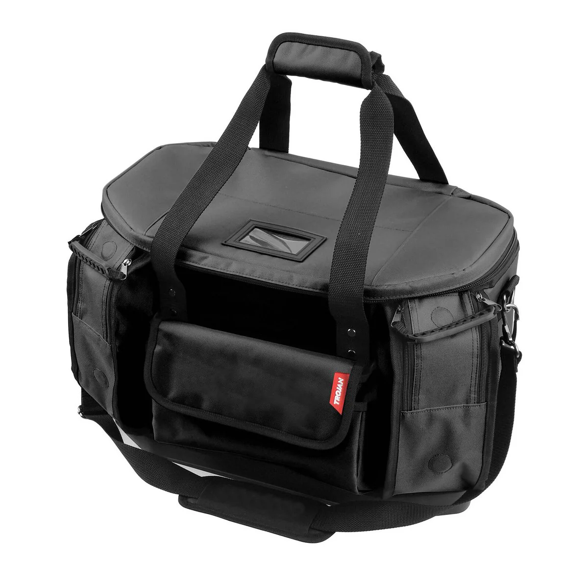 Trojan Black Round Mouth Tool Bag - 30L - Durable Storage Solution