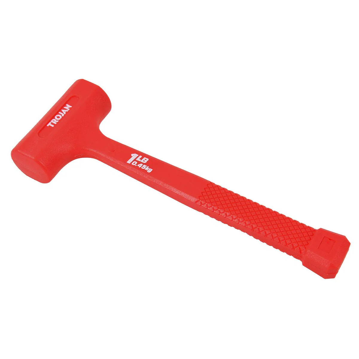 Trojan Deadblow Hammer - 16oz 1lb - Non-Marring - Black - Durable Handle - Image 2
