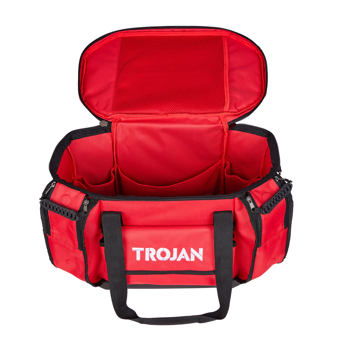 Trojan Round Mouth Tool Bag - 18kg Capacity - 480mm x 280mm x 310mm - Black - Image 2