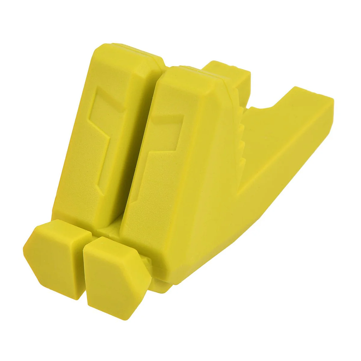 Trojan Rubber Line Block - Bricklaying Tool - 75mm x 33mm x 44mm - Lime Green - Image 3