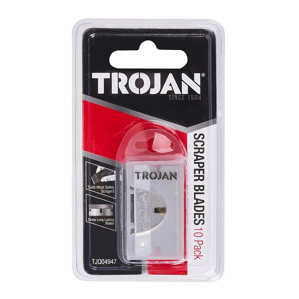 Trojan Scraper Blades - 10 Pack - Sharp Long Lasting - Safety Use - Image 3