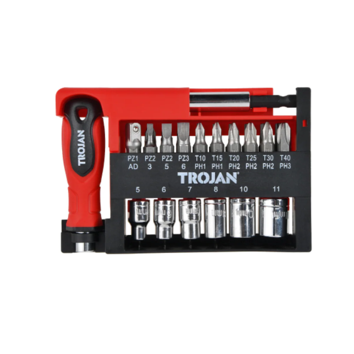 Trojan Screwdriver Set - 28 Piece - Compact Tool Kit - Versatile Use