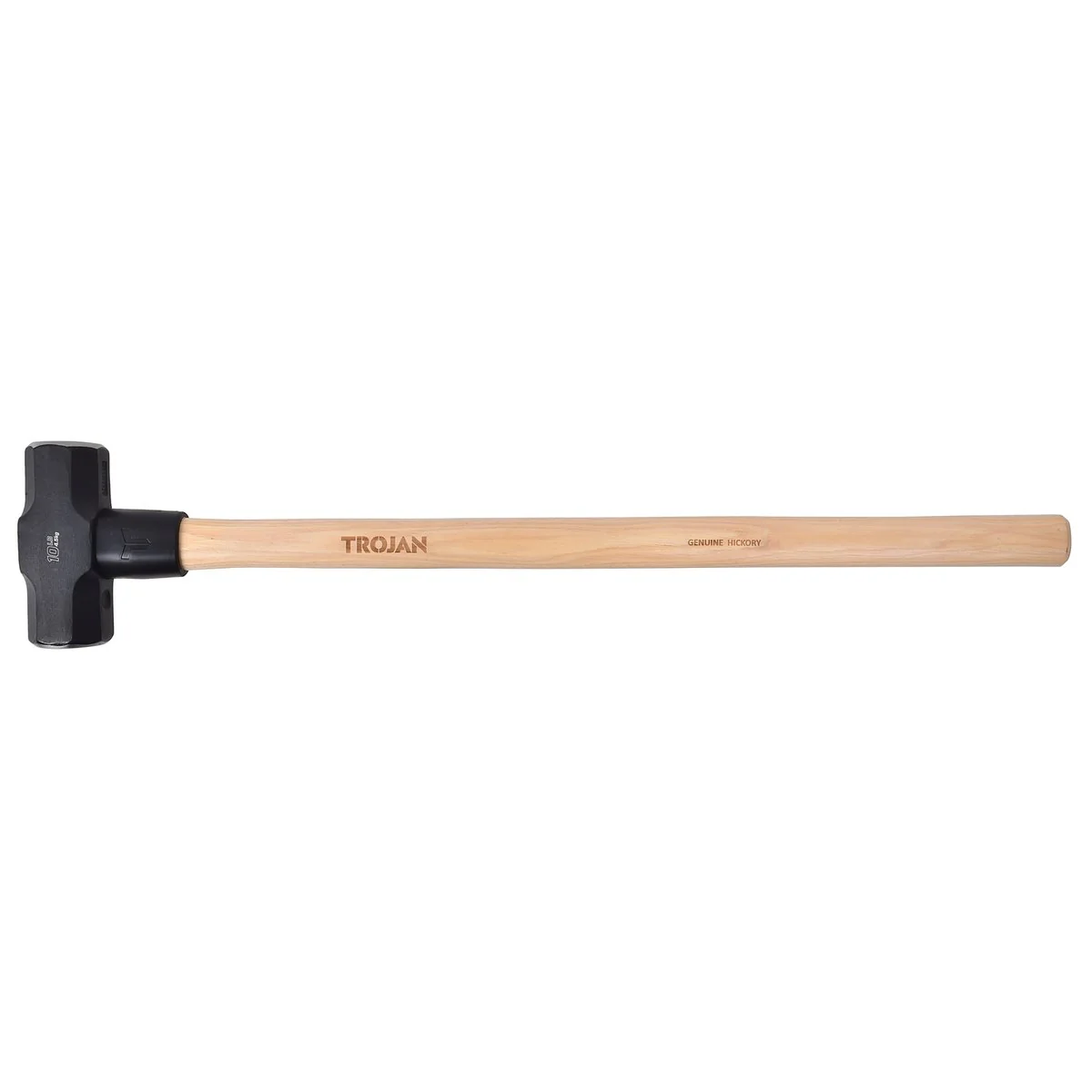 Trojan 10lb Sledge Hammer - Carbon Steel Head - Hickory Handle - 4.5kg - Image 5