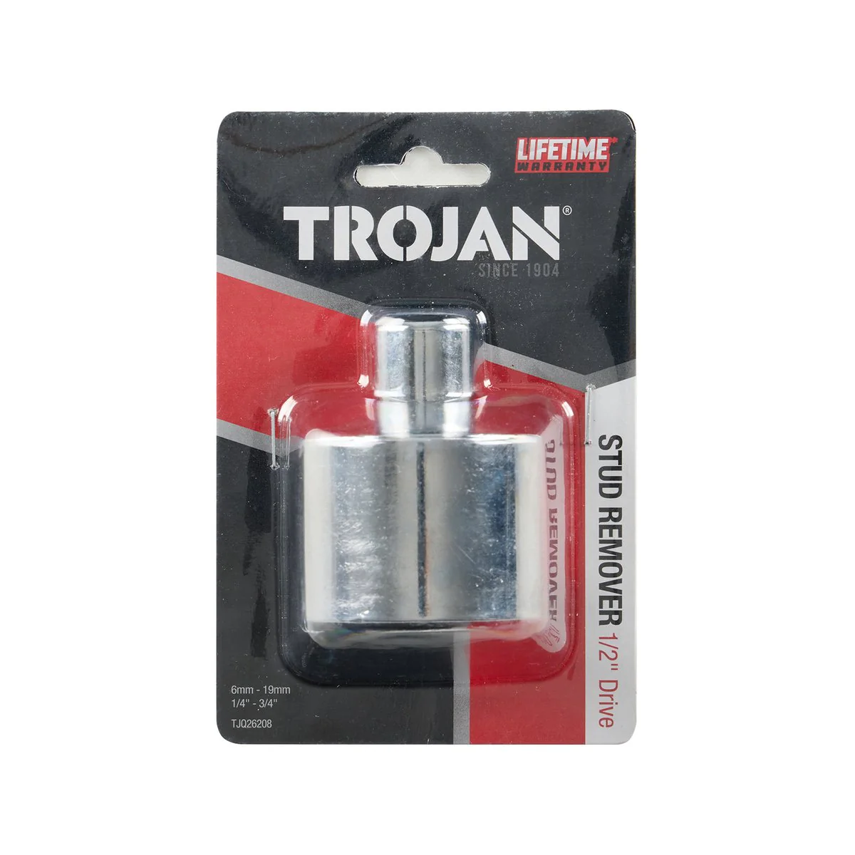 Trojan Stud Remover - 1/2" Socket Drive - 6mm to 19mm - Compact Design - Image 2