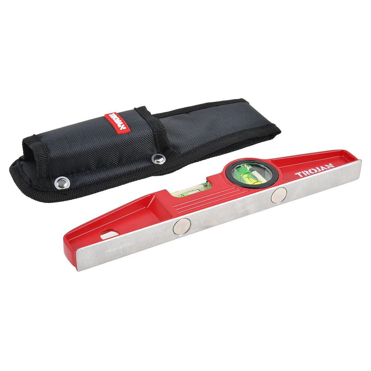 Trojan Torpedo Level with Pouch - 250mm - Durable - Magnetic - Accurate - Image 3