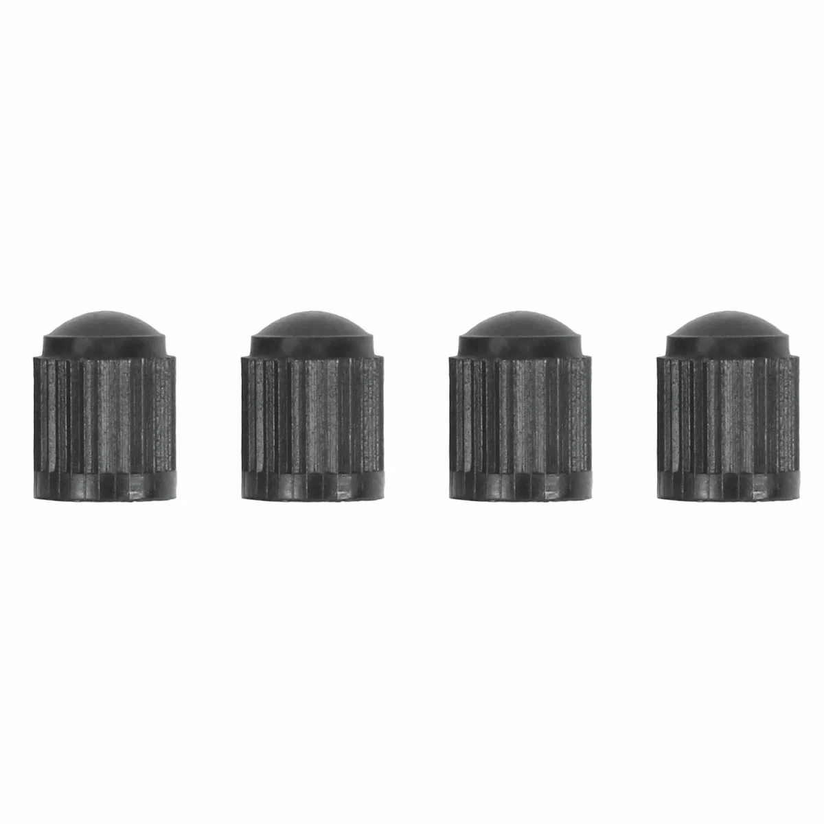 Trojan Valve Caps - 4 Pack - Plastic - Textured Finish - Image 2