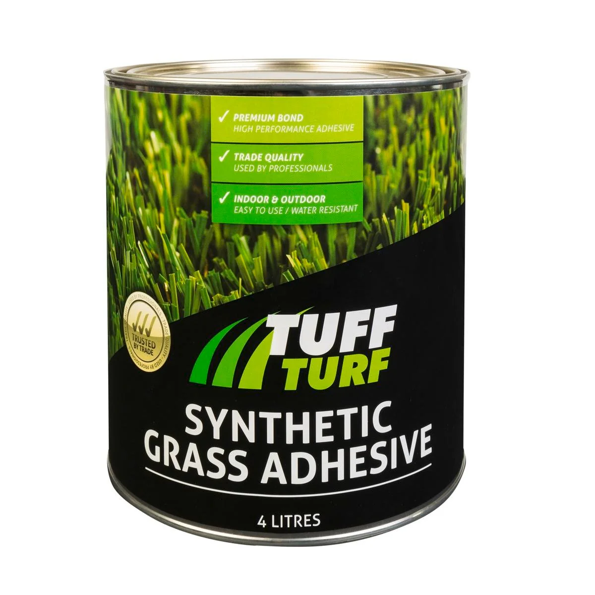 Tuff Turf Synthetic Turf Adhesive 4L Industrial Strength Water Resistant