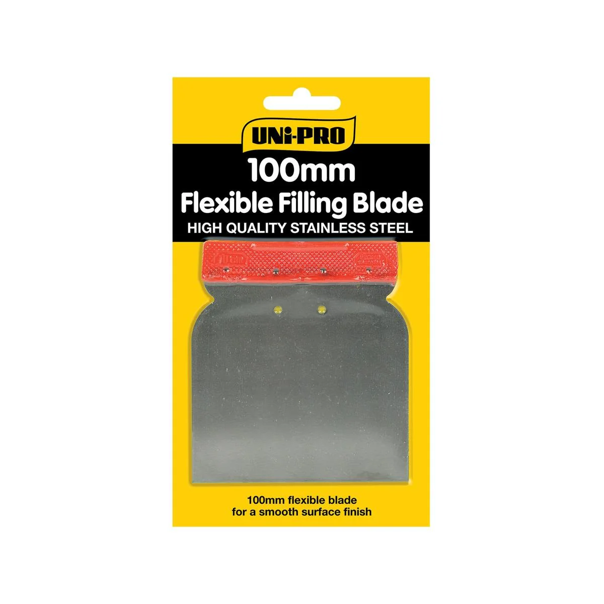 Uni Pro Flexible Filling Blade 100mm Steel Smooth Surface Finish