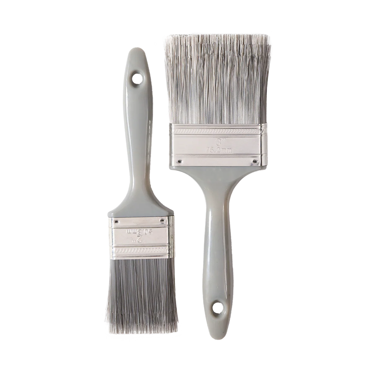 Utility Brush Set 2 Pack - 50mm & 70mm - Synthetic Filament - Versatile - Image 2