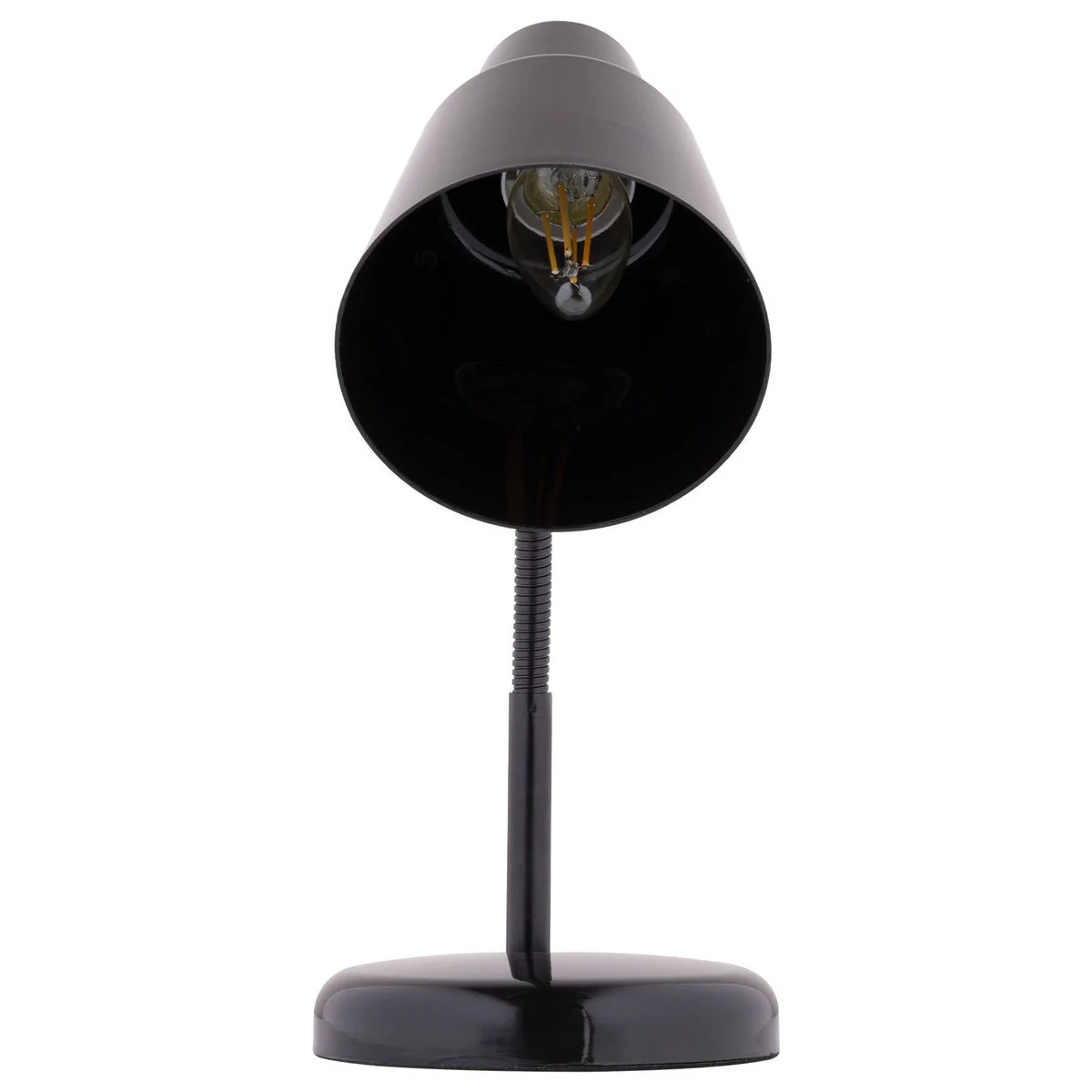 Verve Design Black Brylee Desk Lamp - Adjustable Gooseneck - 135mm x 340mm - Image 3