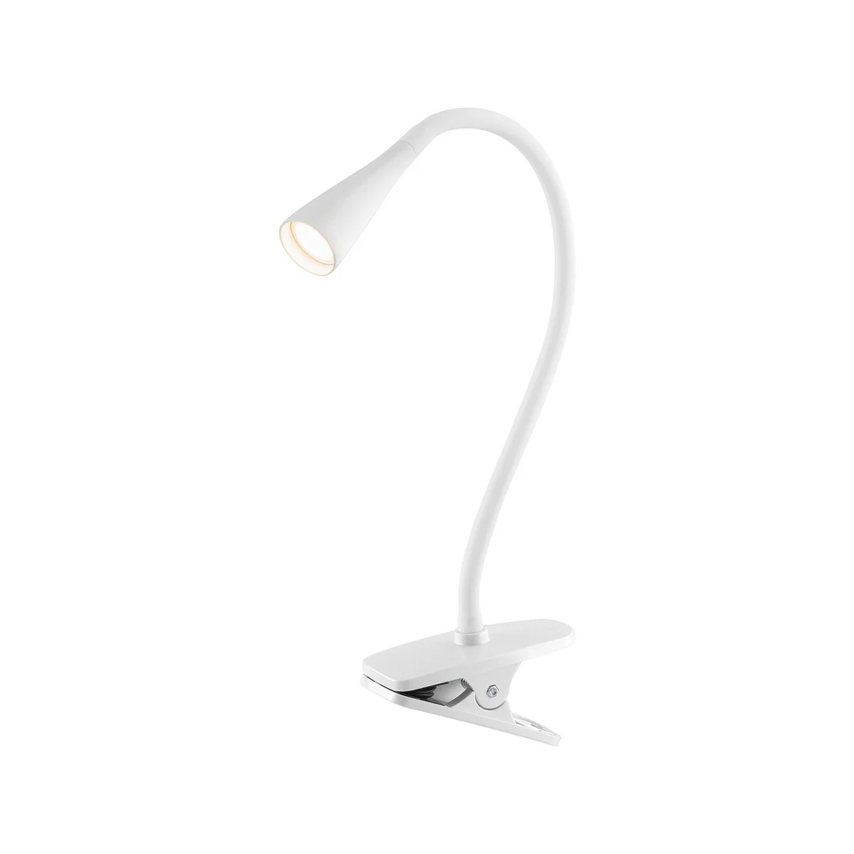Verve Design Clip Lamp - 225mm - Metal & Plastic - Flexible Gooseneck - Image 3