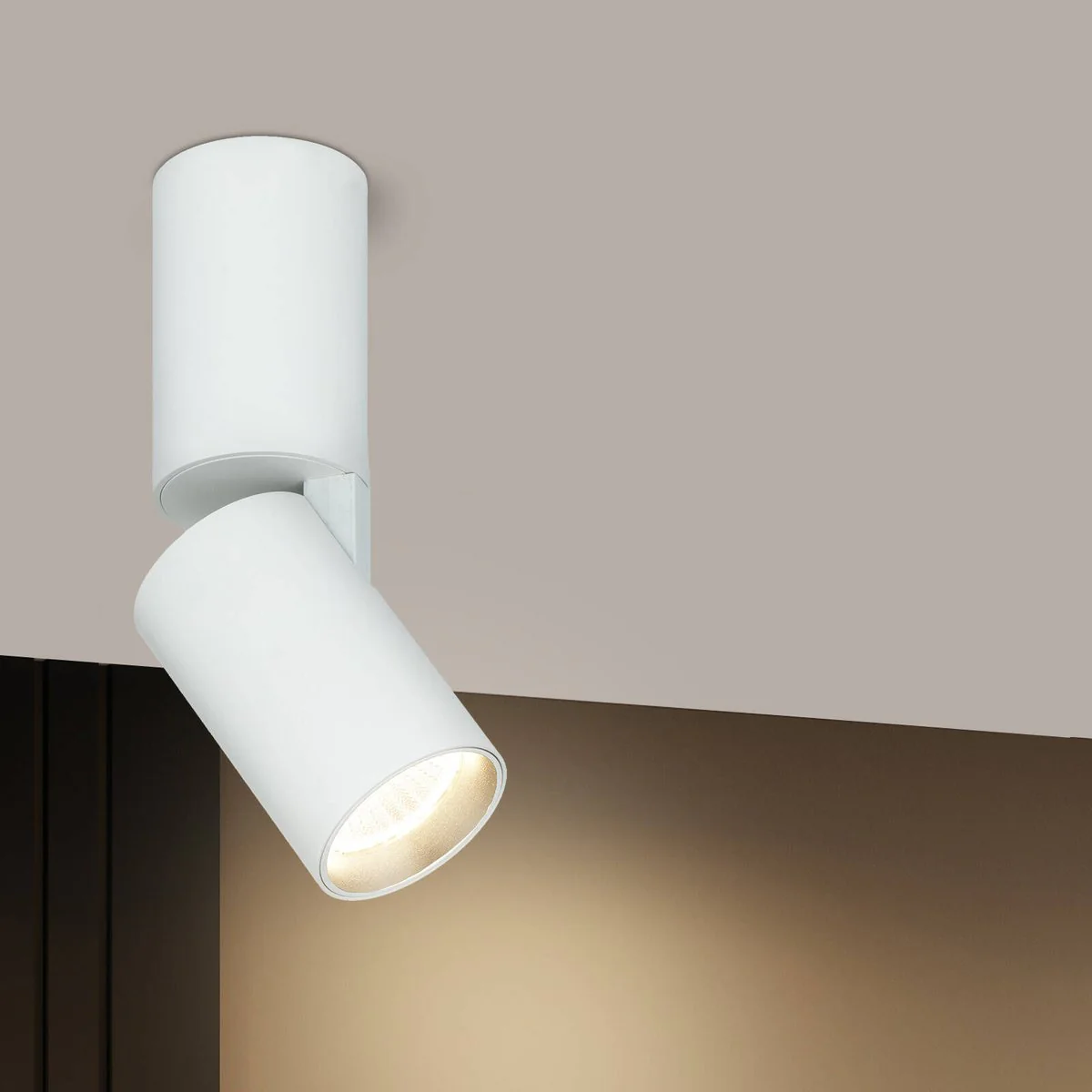 Verve Phoebe 15W Adjustable LED Spotlight 162mm x 205mm - White - Indoor Lighting - Image 4