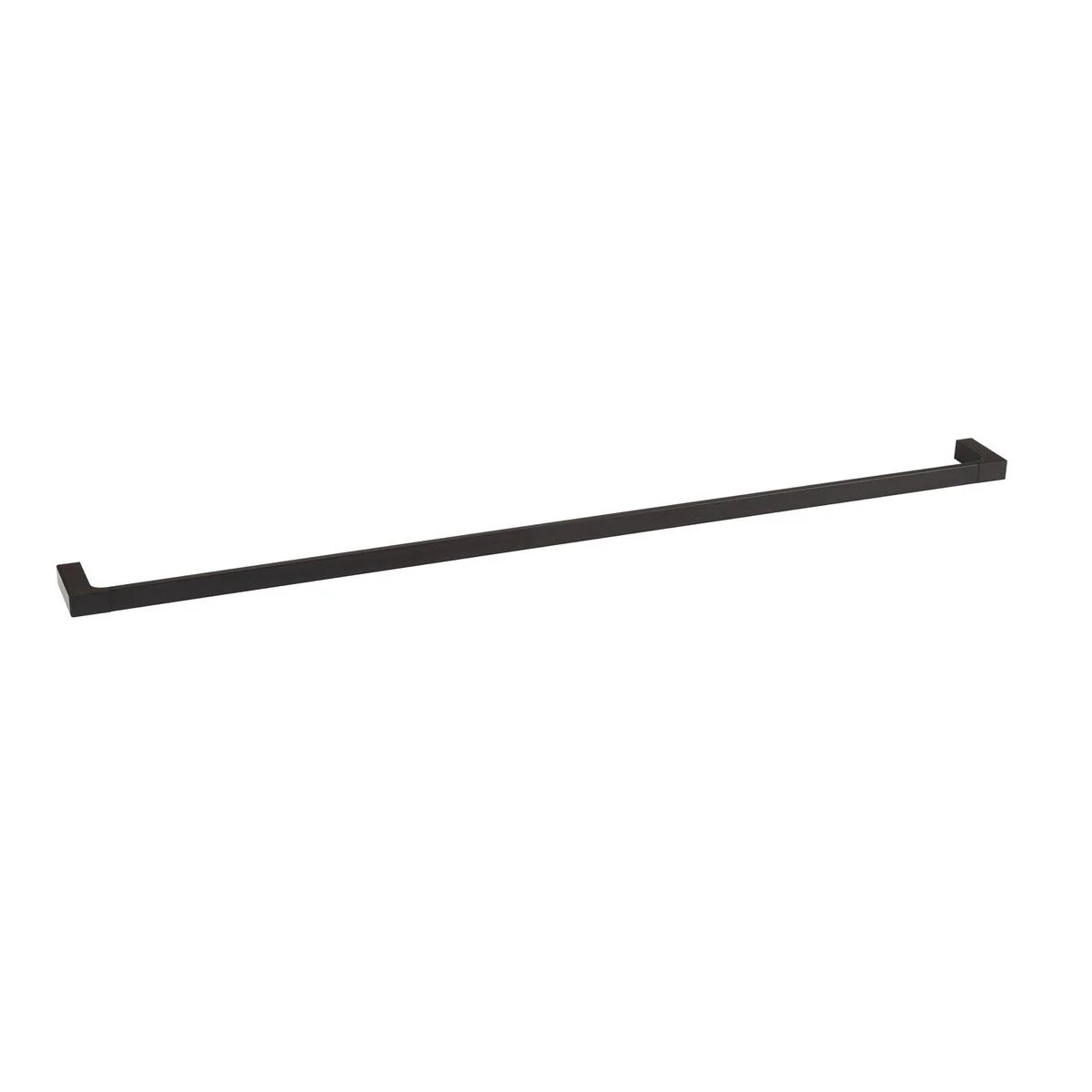 Vivace Matte Black Rumba Towel Rail 900mm Metal Durable Design