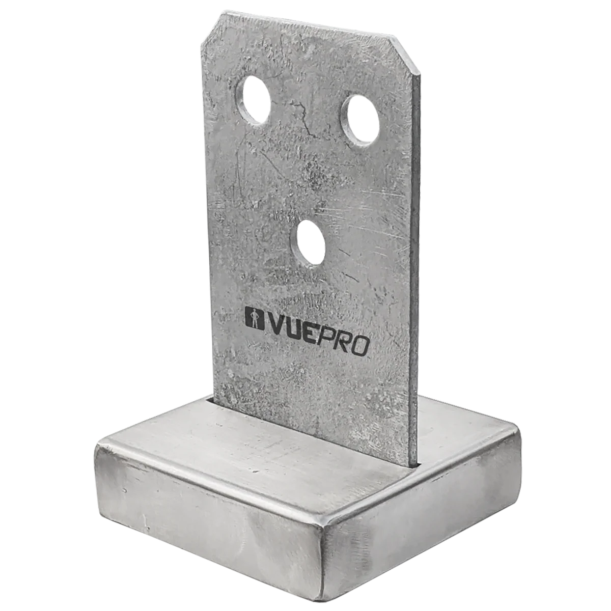 Vuepro 90mm Galvanised Concealed Bolt Down Post Support - Durable Steel