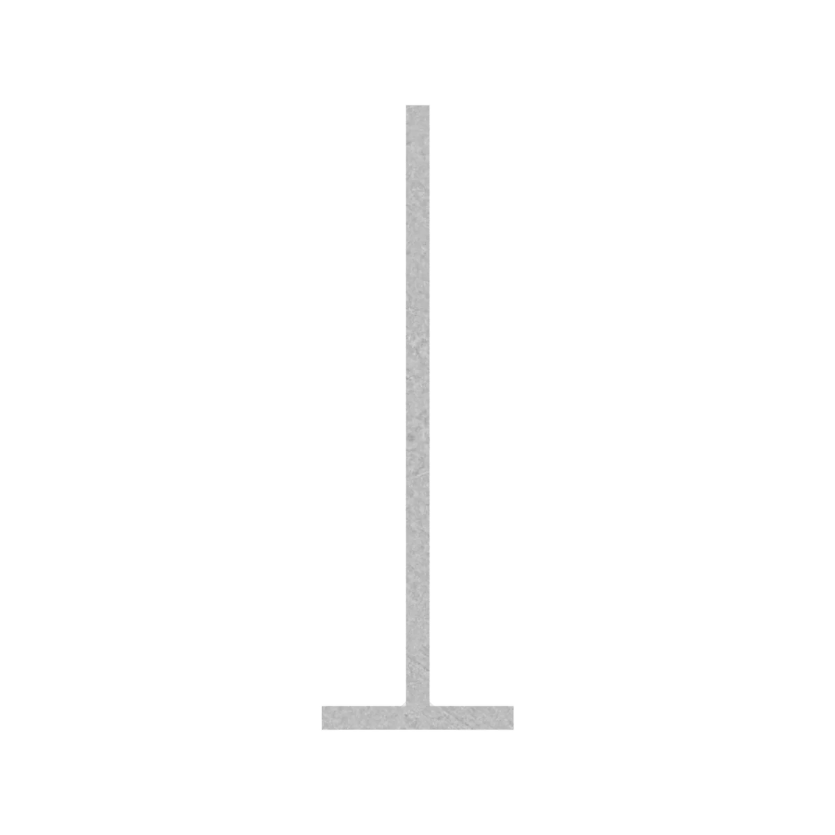 Vuepro T-Blade Post Support - 80mm - Galvanised - Concealed Fixing - Image 3