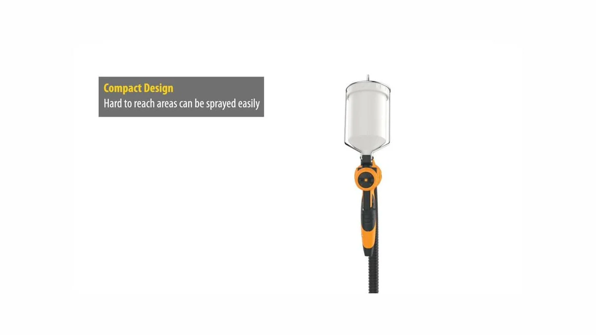 Wagner Paint Sprayer - 1.8L - Durable Polypropylene - HVLP Technology - Image 4