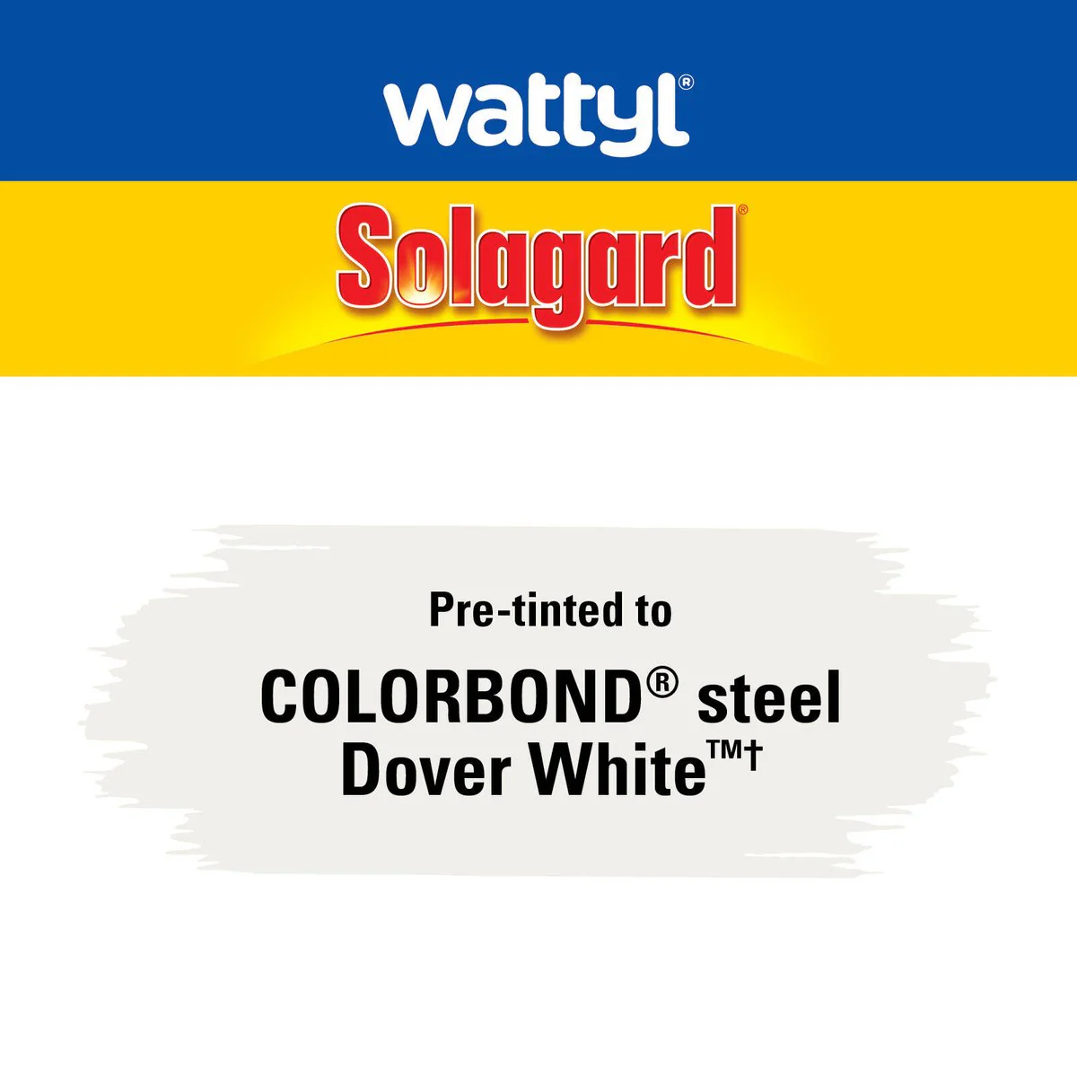 Wattyl 1L Low Sheen Solagard Exterior Paint - Dover White - UV Resistant - Image 3