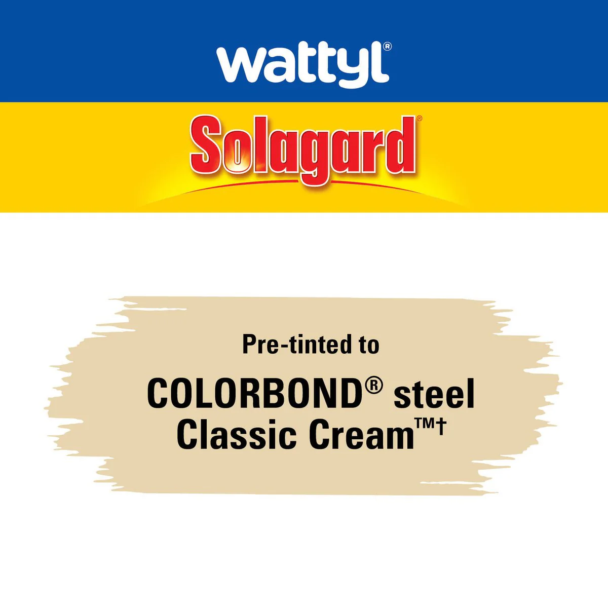Wattyl 4L Classic Cream Low Sheen Solagard Exterior Paint - Durable Protection - Image 3