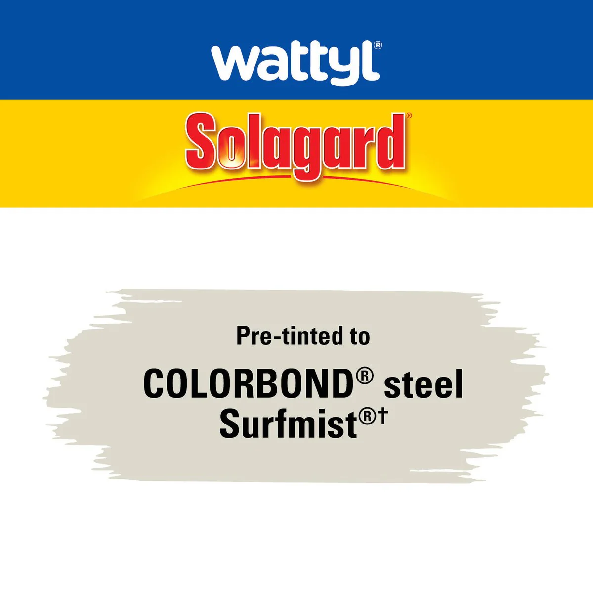Wattyl 4L Pre Tinted Surfmist Low Sheen Solagard Exterior Paint - 4L - UV Protection - Image 3