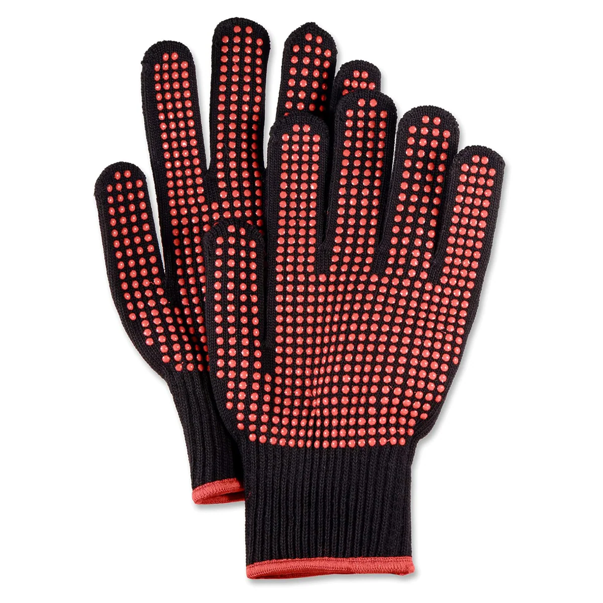 Weller Heat Resistant Gloves - 9.5” x 5.5” - Silicone - Washable - Image 2