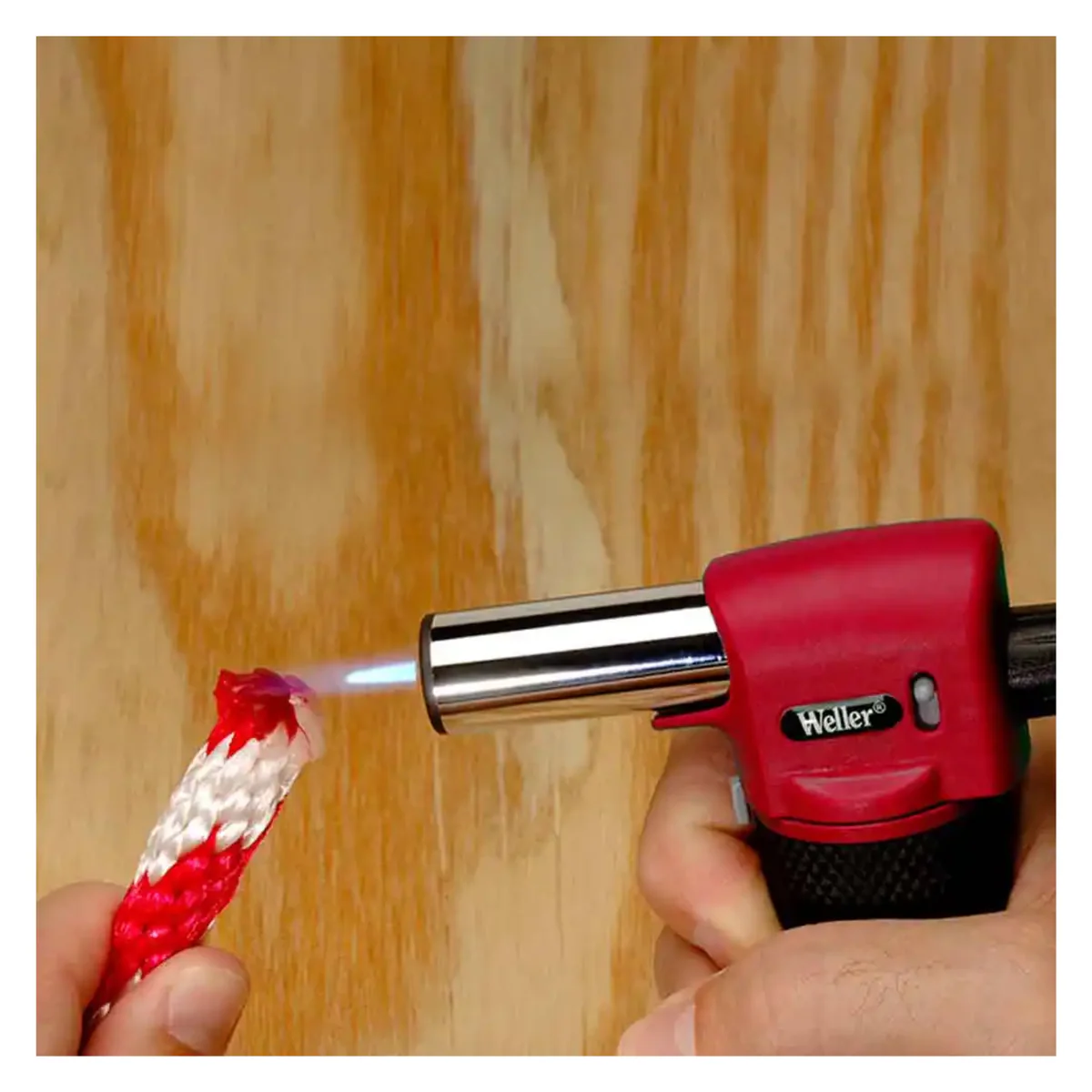 Weller Magna Lite Butane Table Top Torch - Portable - Adjustable Flame - 118mm x 214mm x 58mm - Image 2