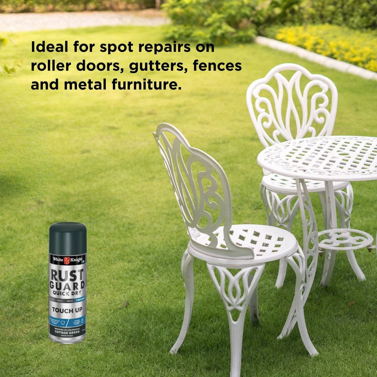 White Knight Rust Guard - 300g - Solvent Based - Satin Finish - Image 5
