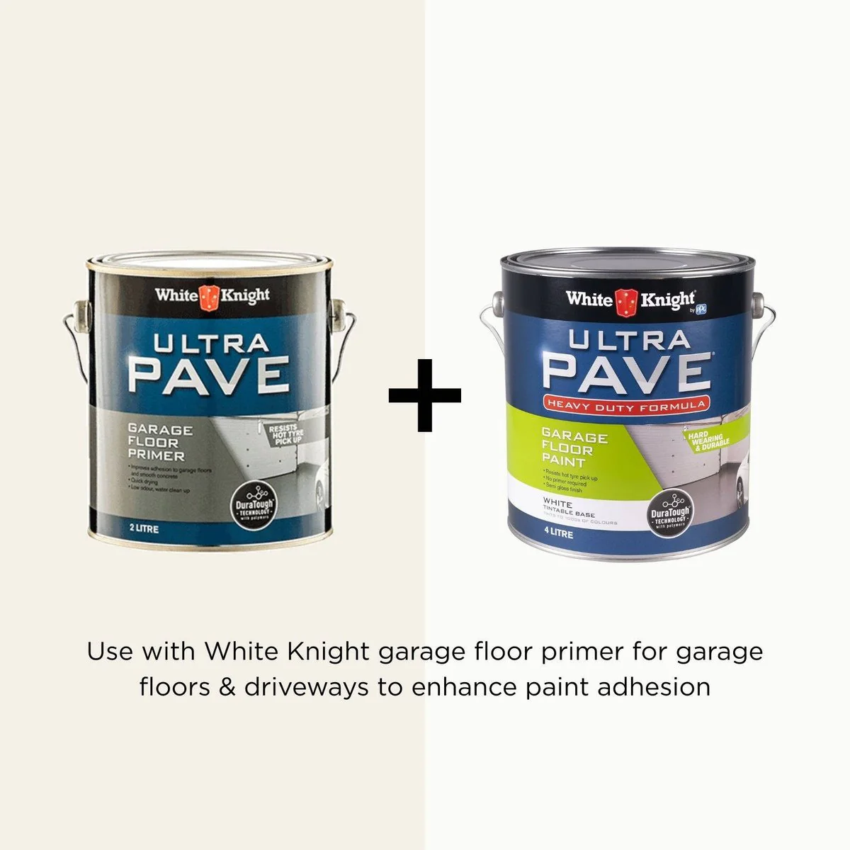 White Knight Ultra Pave Garage Floor Paint - 4L - White - Heavy Duty, Oil Resistant - Image 5